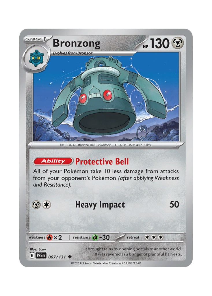 Bronzong – Prismatic Evolutions (067)