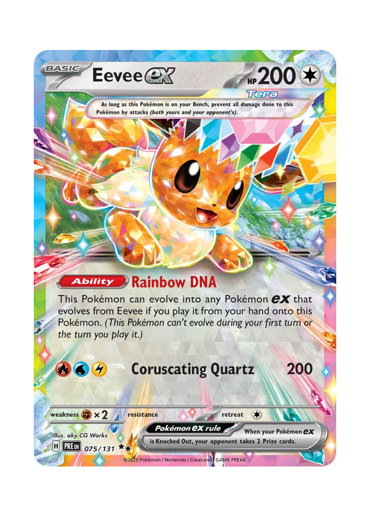 Eevee ex – Prismatic Evolutions (075)