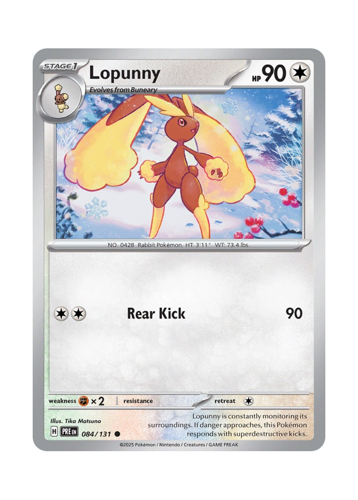 Lopunny – Prismatic Evolutions (084)