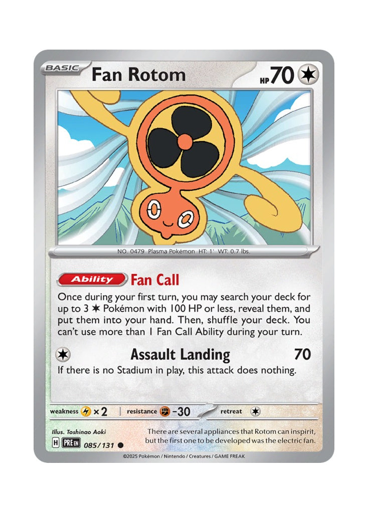 Fan Rotom – Prismatic Evolutions (085)