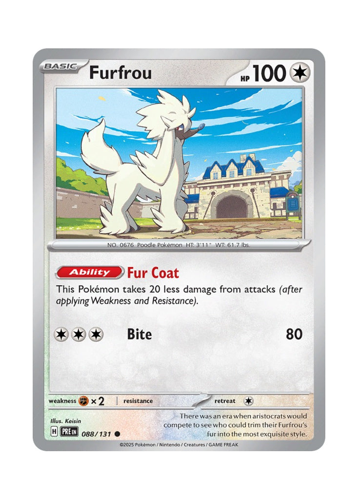Furfrou – Prismatic Evolutions (088)