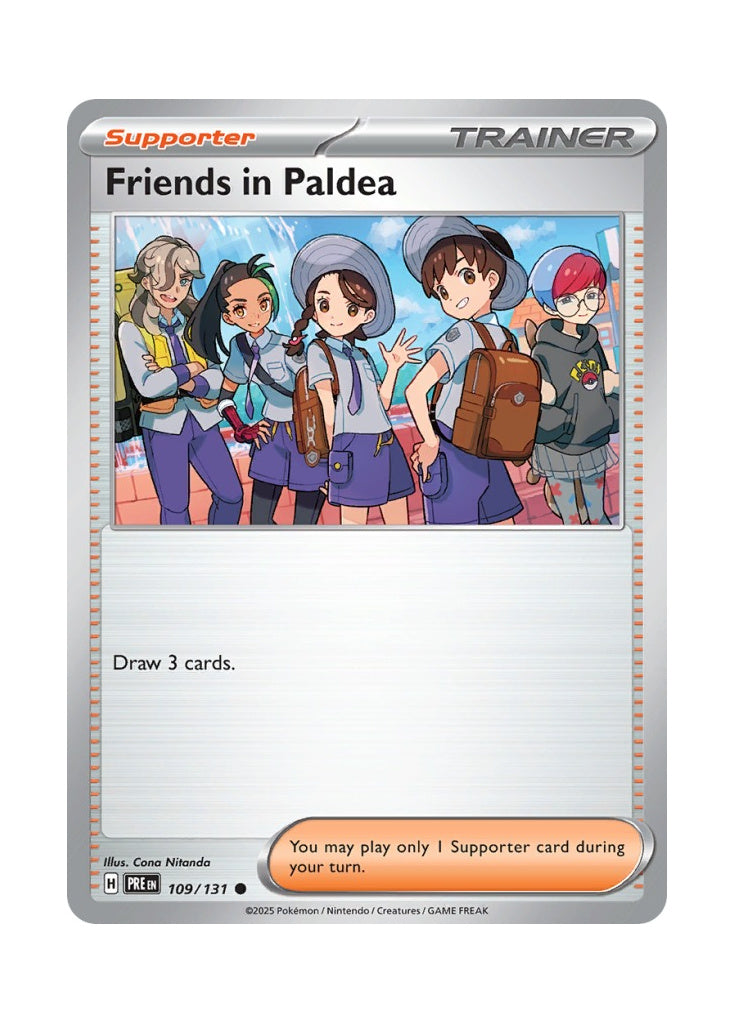 Friends in Paldea – Prismatic Evolutions (109)