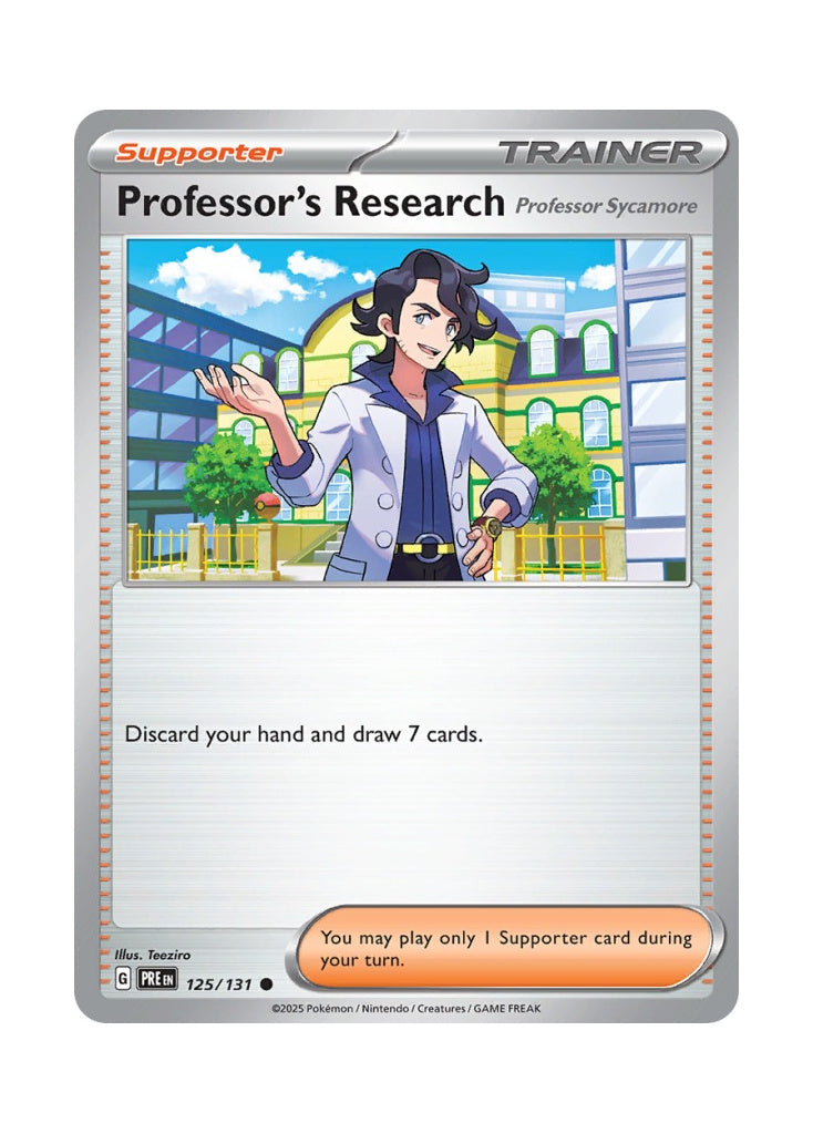 Professor’s Research (Professor Sycamore) – Prismatic Evolutions (125)