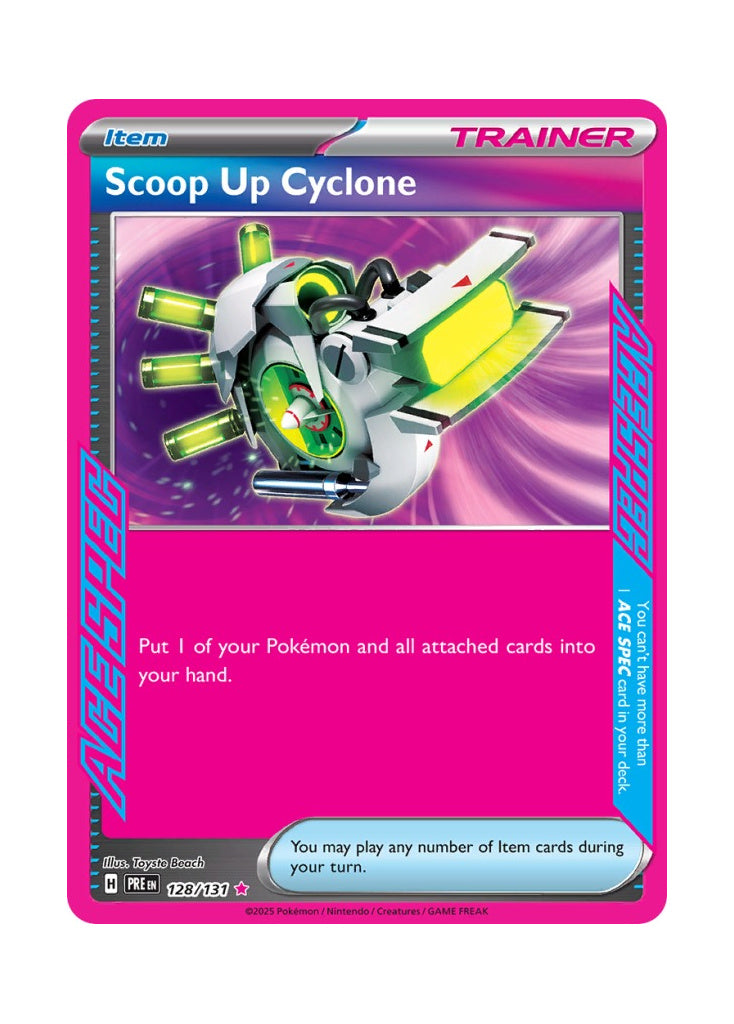 Scoop Up Cyclone – Prismatic Evolutions (128)