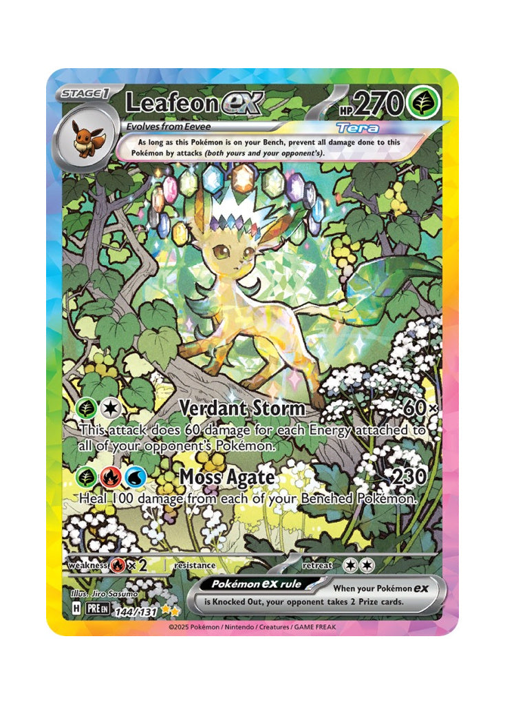 Leafeon ex – Prismatic Evolutions (144)