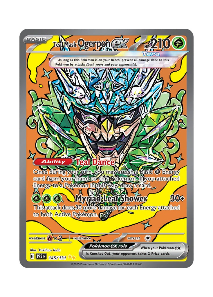 Teal Mask Ogerpon ex – Prismatic Evolutions (145)