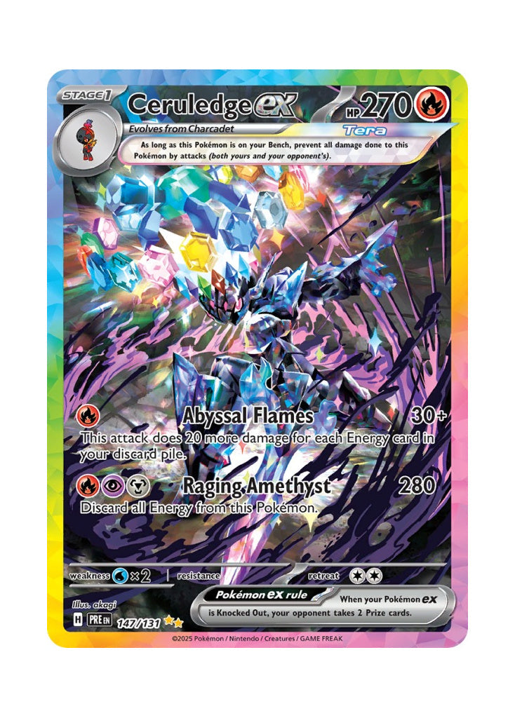 Ceruledge ex – Prismatic Evolutions (147)