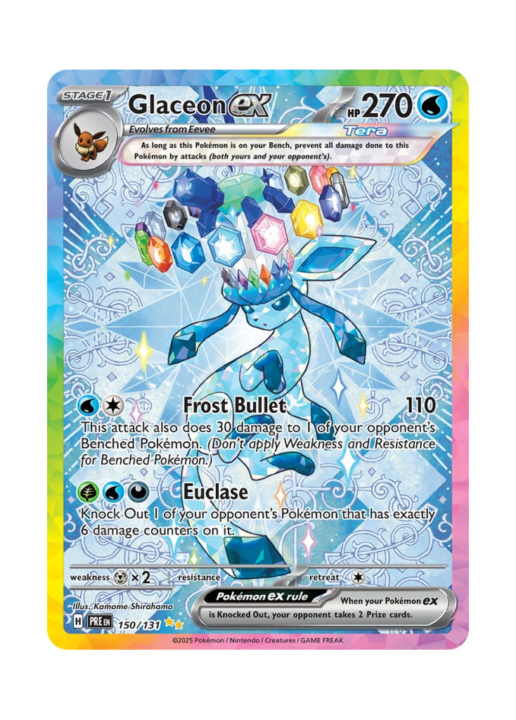 Glaceon ex – Prismatic Evolutions (150)