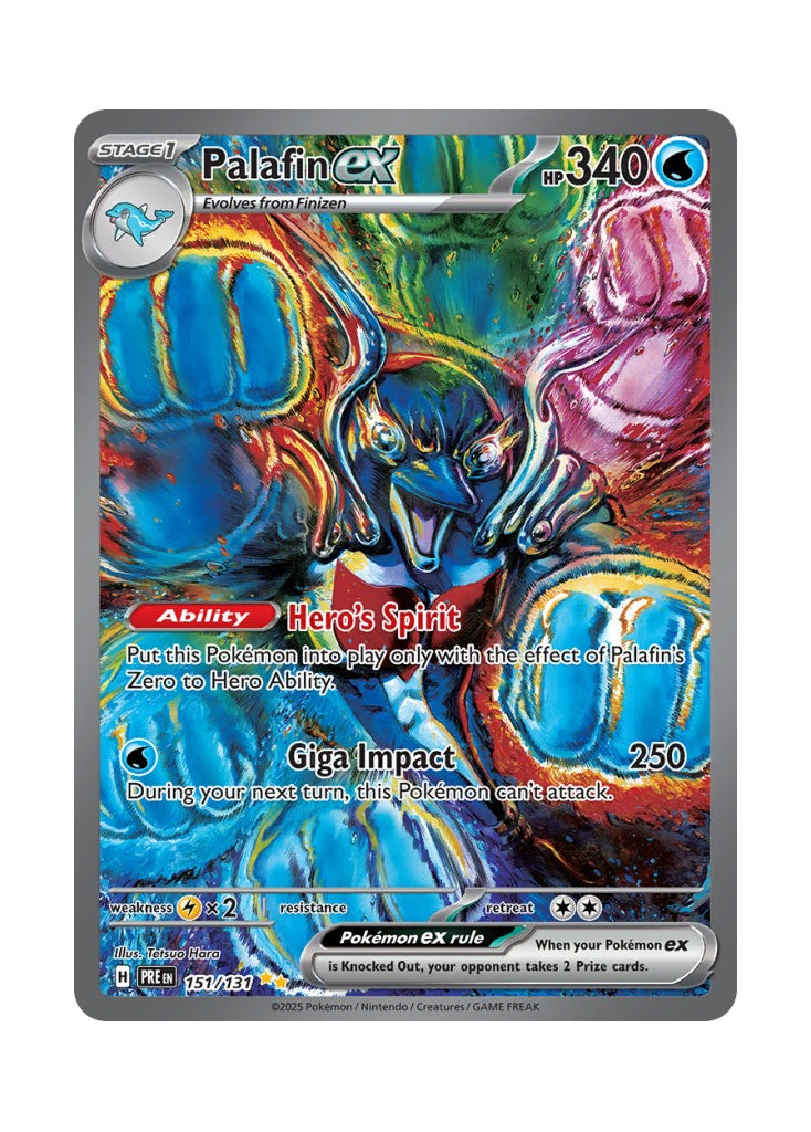 Palafin ex – Prismatic Evolutions (151)