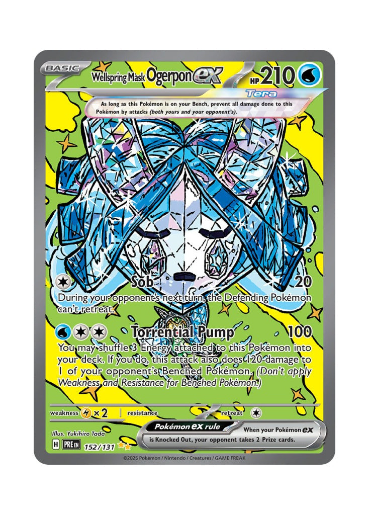 Wellspring Mask Ogerpon ex – Prismatic Evolutions (152)