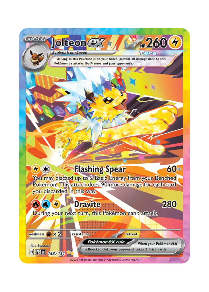 Jolteon ex – Prismatic Evolutions (153)