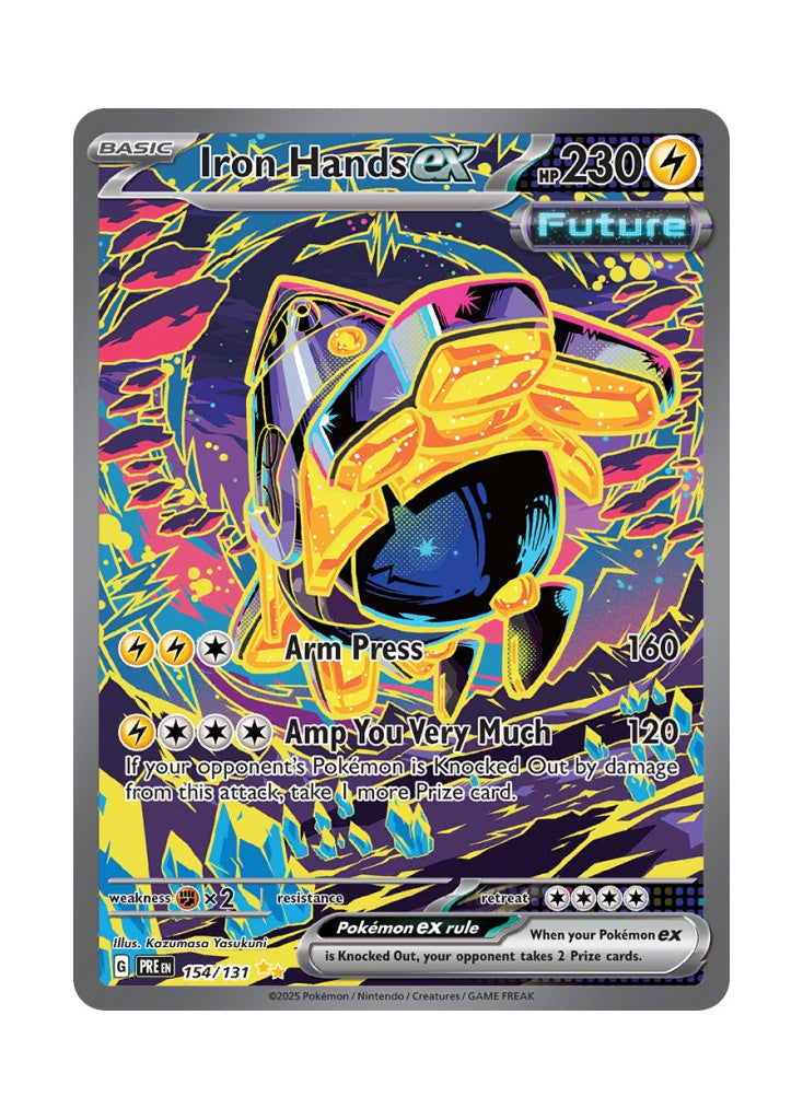 Iron Hands ex – Prismatic Evolutions (154)