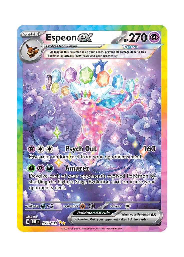 Espeon ex – Prismatic Evolutions (155)