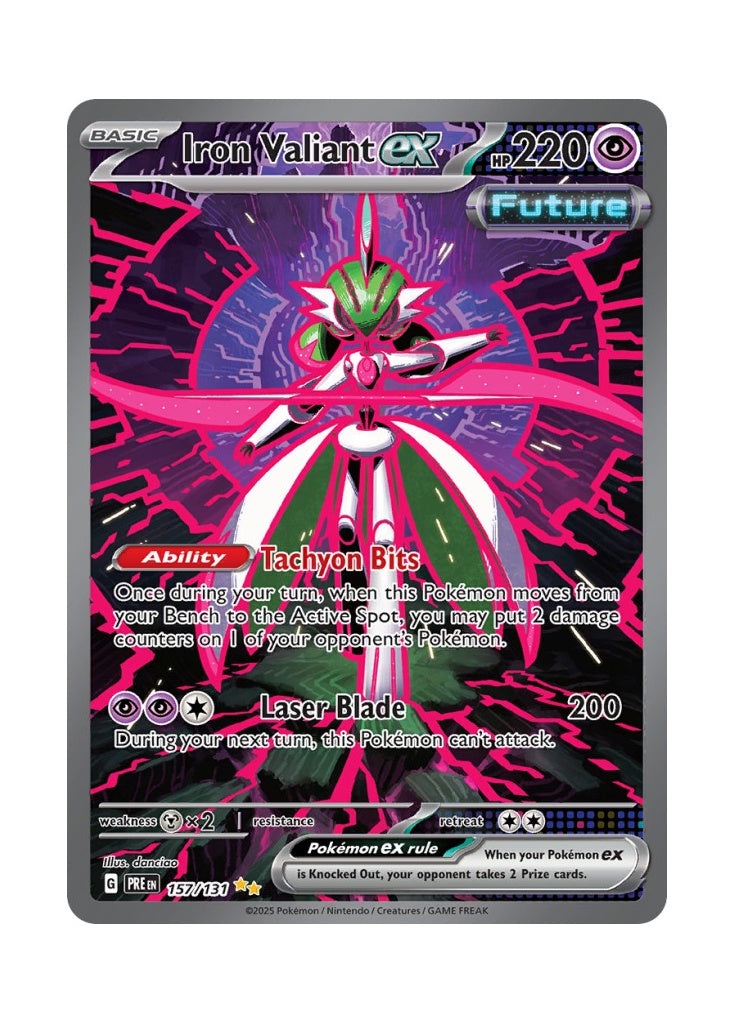 Iron Valiant ex – Prismatic Evolutions (157)