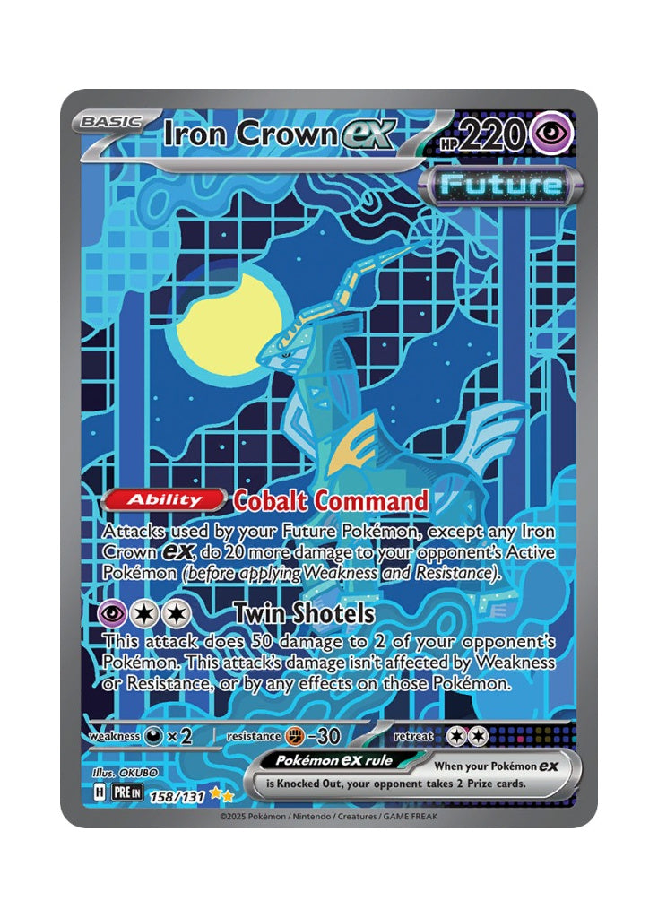 Iron Crown ex – Prismatic Evolutions (158)