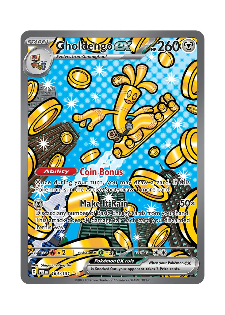 Gholdengo ex – Prismatic Evolutions (164)