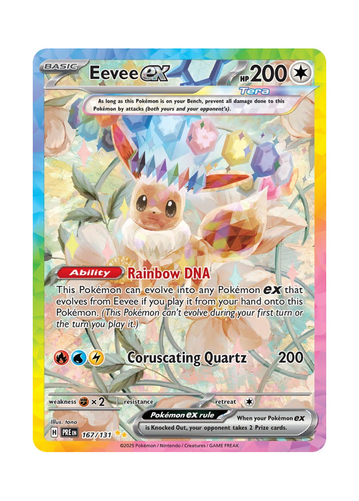Eevee ex – Prismatic Evolutions (167)