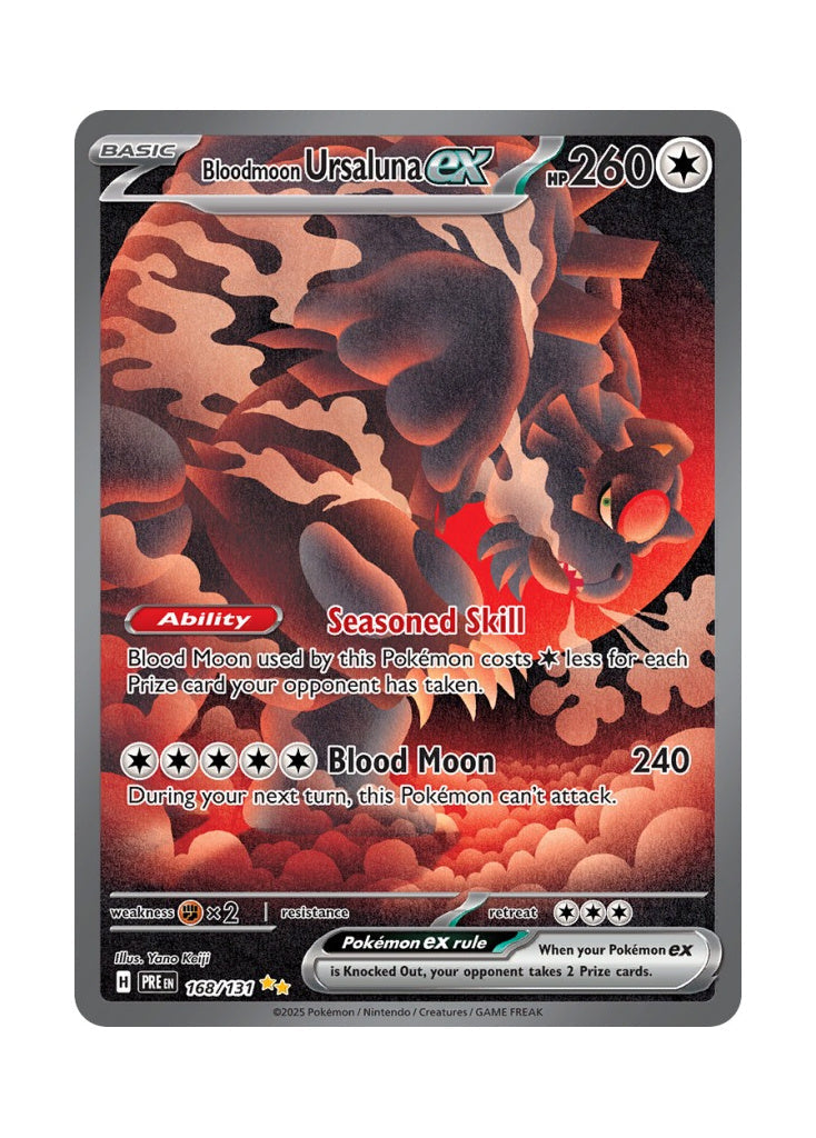 Bloodmoon Ursaluna ex – Prismatic Evolutions (168)