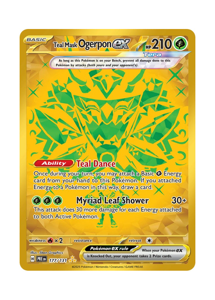 Teal Mask Ogerpon ex – Prismatic Evolutions (177)