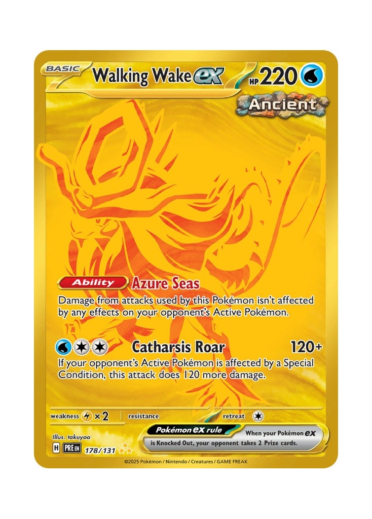 Walking Wake ex – Prismatic Evolutions (178)