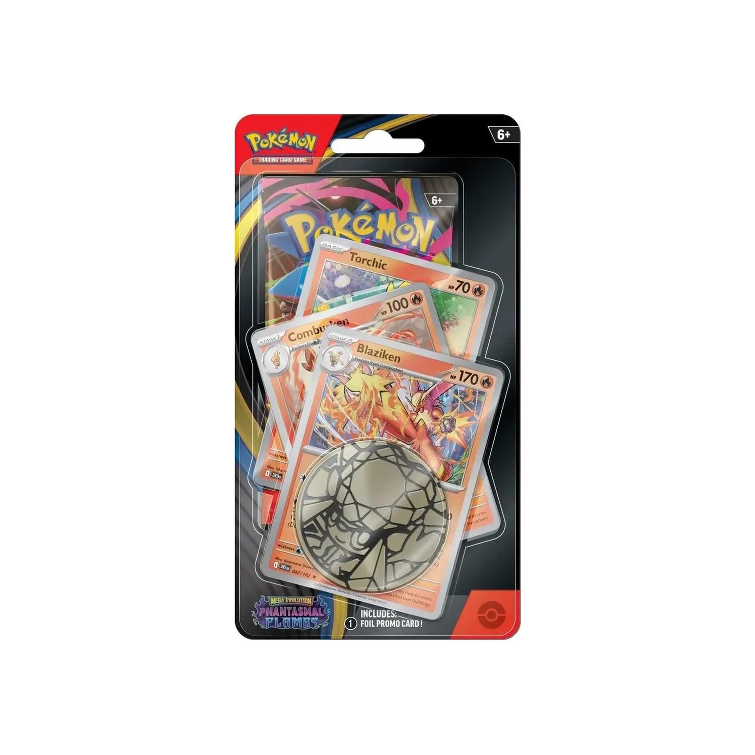 Phantasmal Flames Premium Checklane Blister — Blaziken (Sealed) — English — Cardelle
