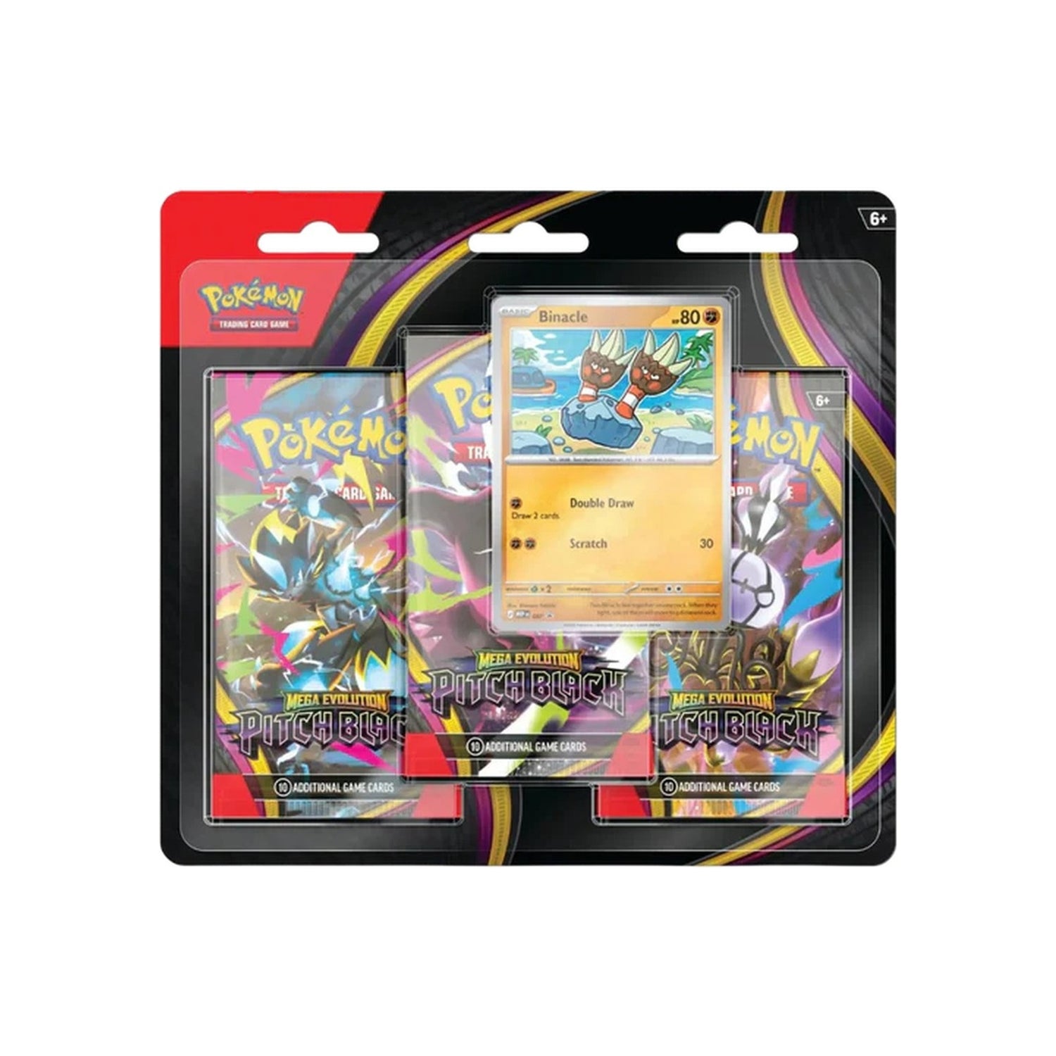 Pitch Black 3-Pack Blister — Binacle (Sealed) — English — Cardelle