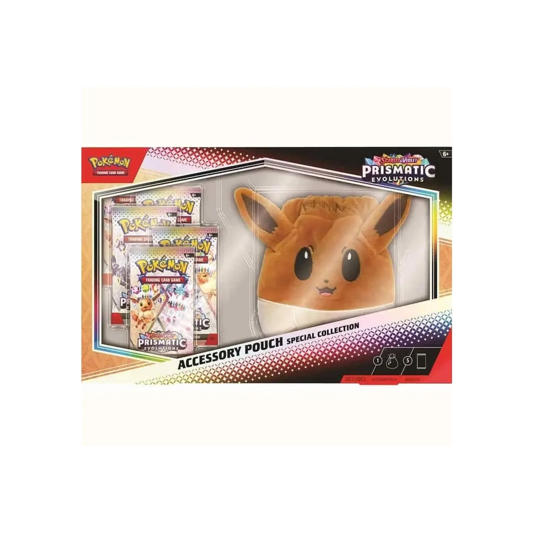 Prismatic Evolutions Accessory Pouch Special Collection (Sealed) — English — Cardelle