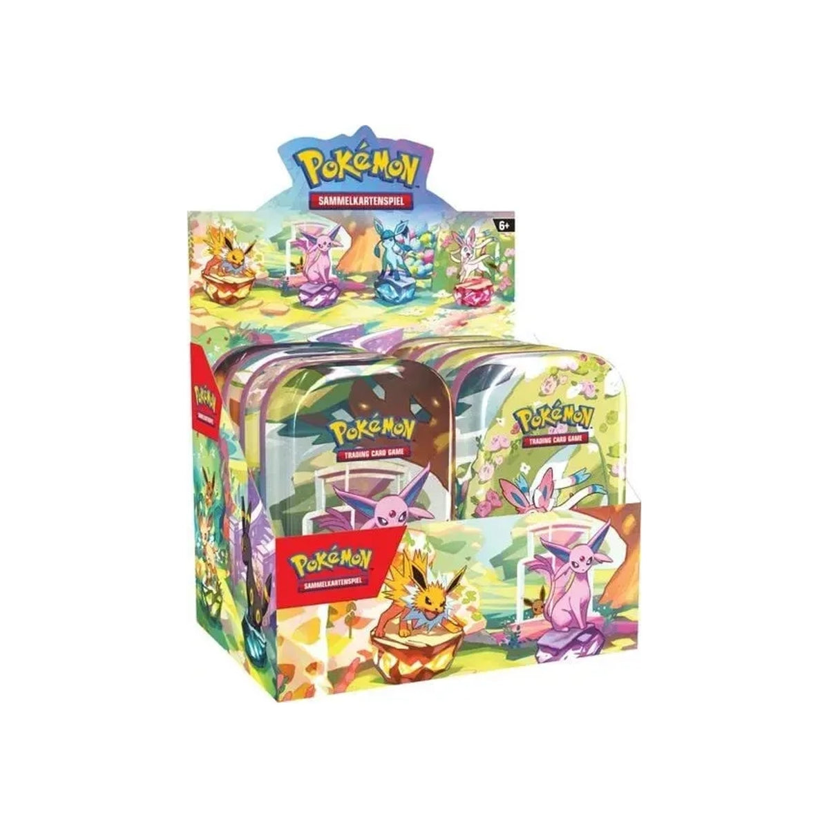 Prismatic Evolutions Mini Tin Display (Sealed) — English — Cardelle