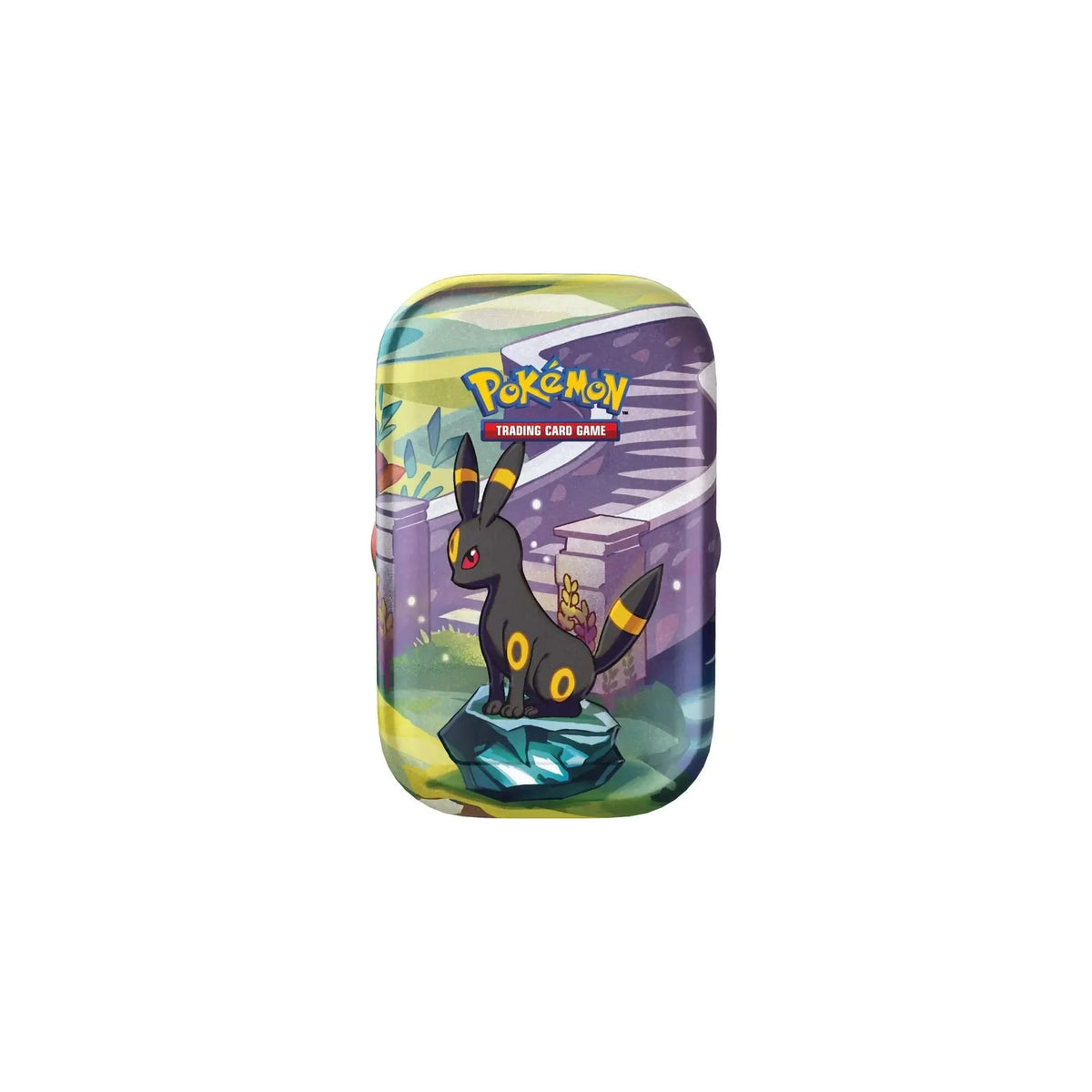 Prismatic Evolutions Mini Tin