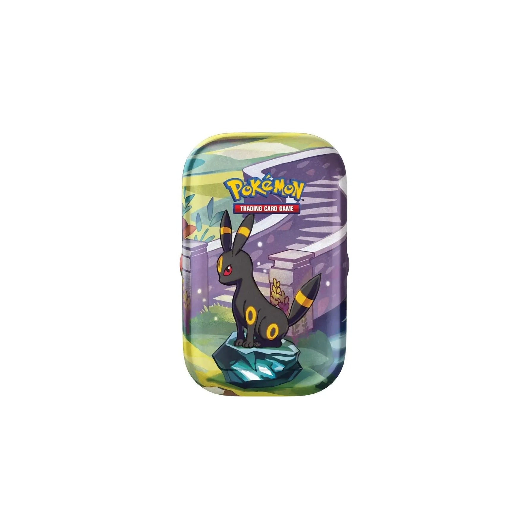 Prismatic Evolutions Mini Tin