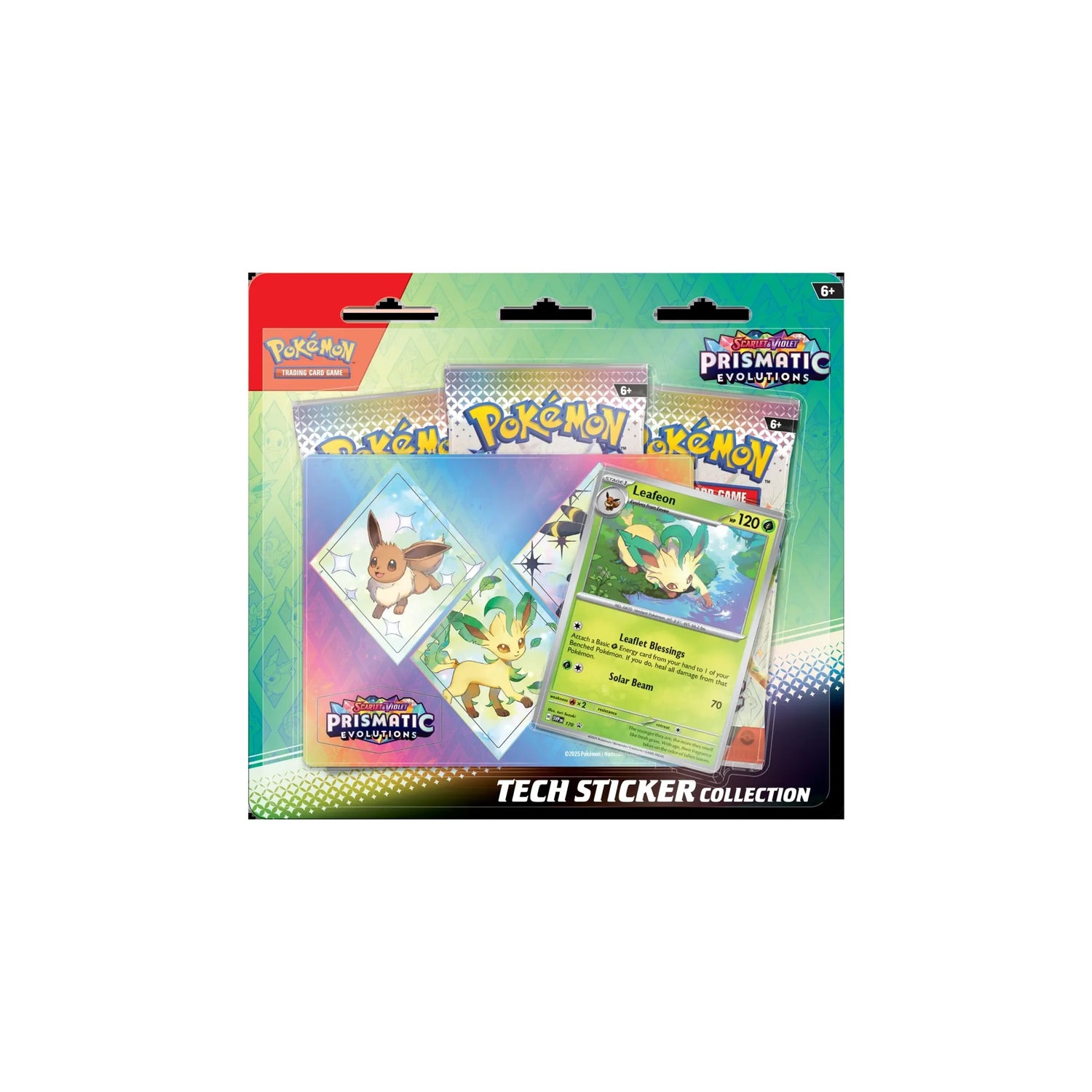 Prismatic Evolutions Tech Sticker Collection (Sealed)