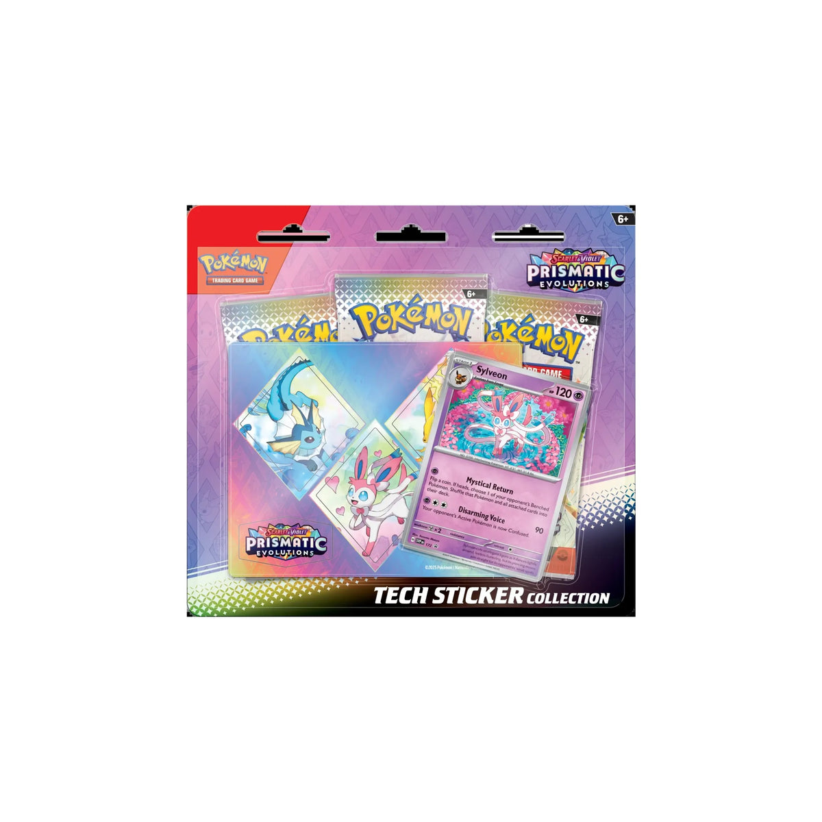 Prismatic Evolutions Tech Sticker Collection
