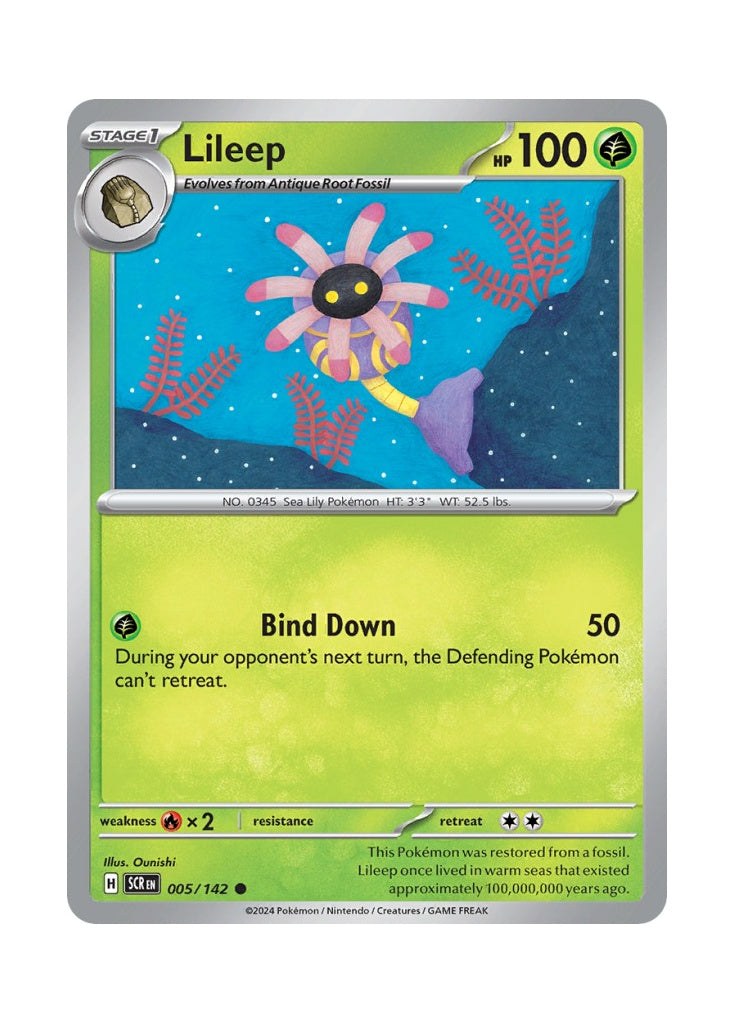Lileep – Stellar Crown (005)