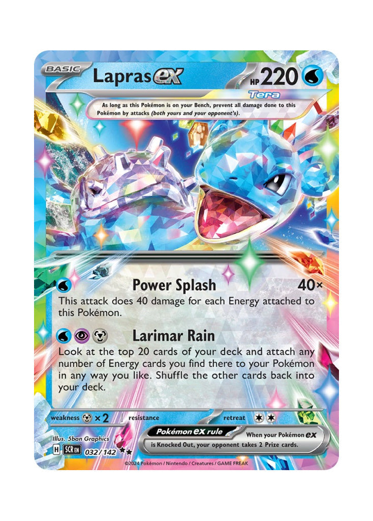 Lapras ex – Stellar Crown (032)
