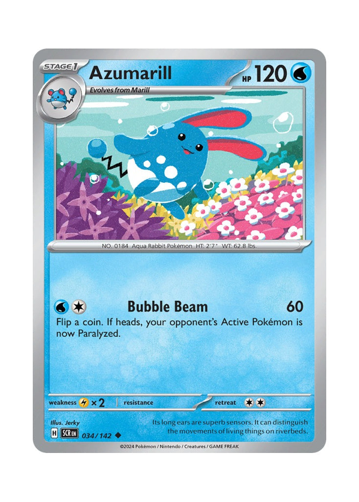 Azumarill – Stellar Crown (034)