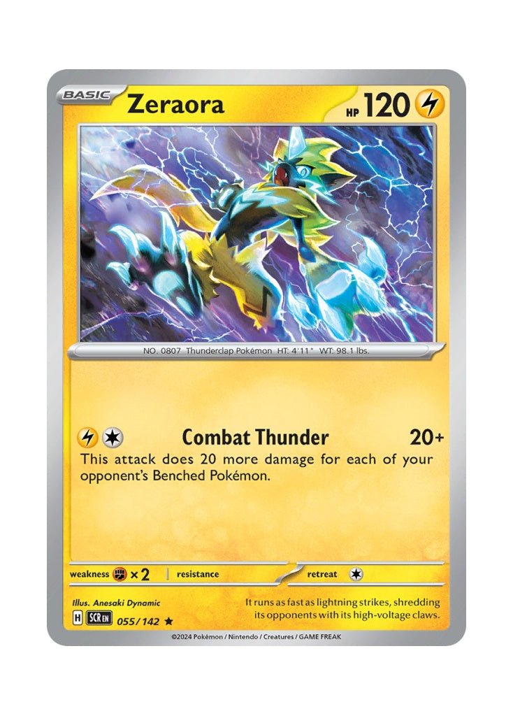 Zeraora – Stellar Crown (055)