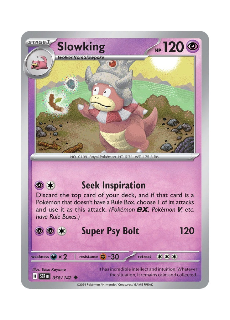 Slowking – Stellar Crown (058)