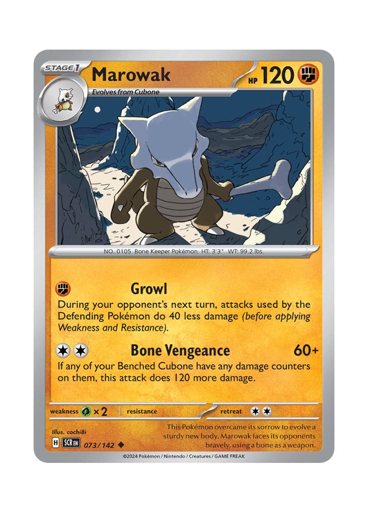 Marowak – Stellar Crown (073)
