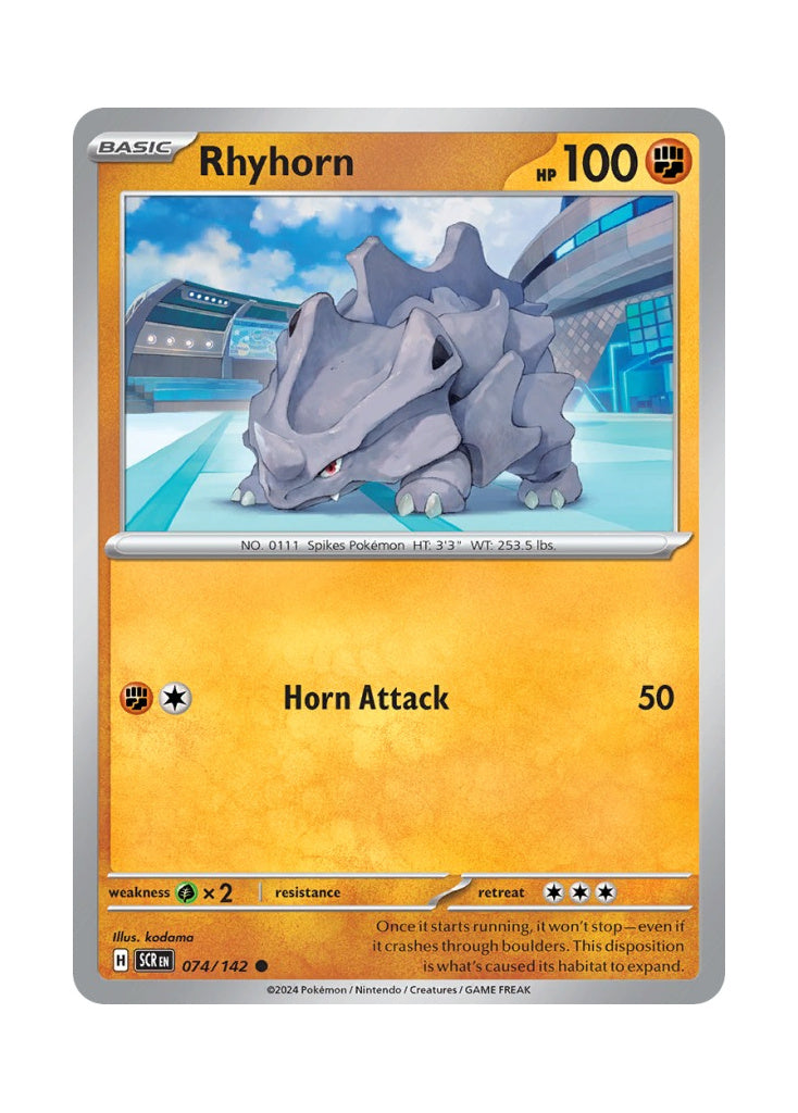 Rhyhorn – Stellar Crown (074)
