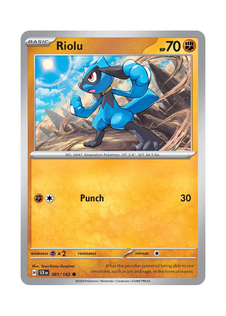 Riolu – Stellar Crown (081)