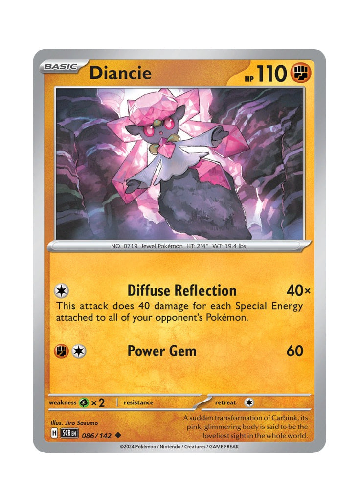 Diancie – Stellar Crown (086)