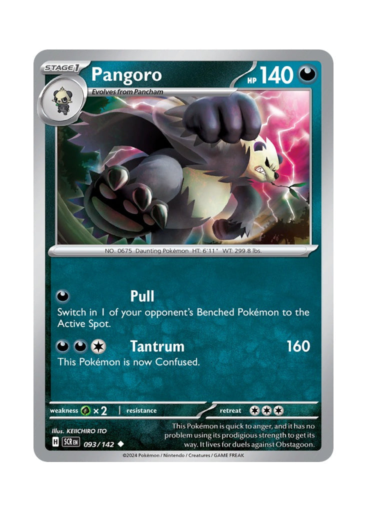 Pangoro – Stellar Crown (093)