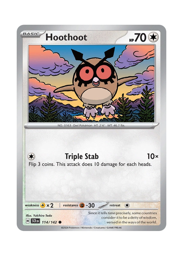 Hoothoot – Stellar Crown (114)