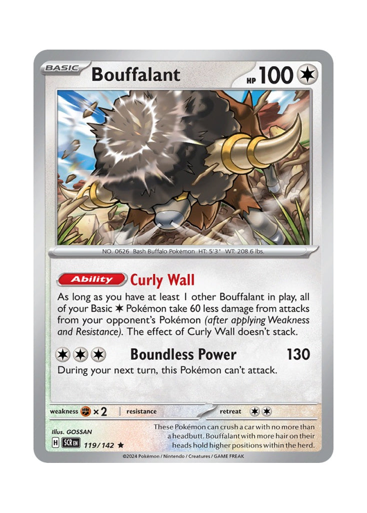 Bouffalant – Stellar Crown (119)