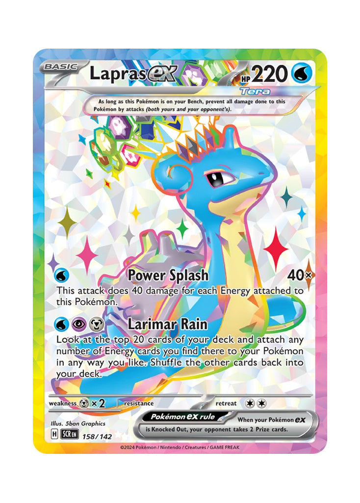 Lapras ex – Stellar Crown (158)