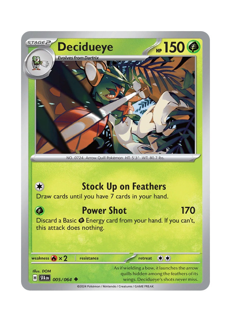 Decidueye – Shrouded Fable (005)