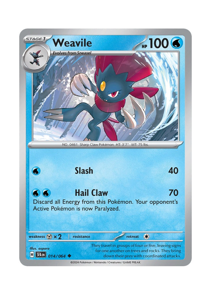 Weavile – Shrouded Fable (014)