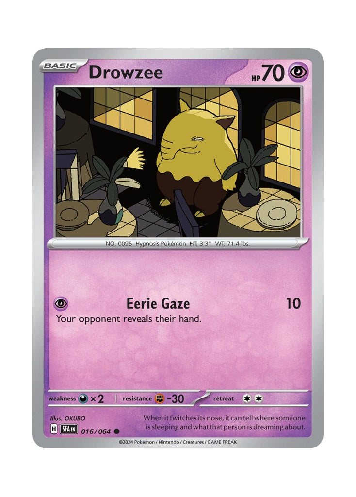 Drowzee – Shrouded Fable (016)