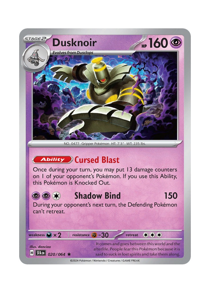 Dusknoir – Shrouded Fable (020)