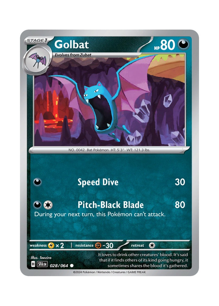 Golbat – Shrouded Fable (028)